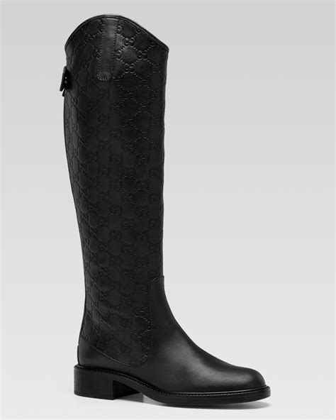 gucci maud tall flat boot|Gucci shoes for women.